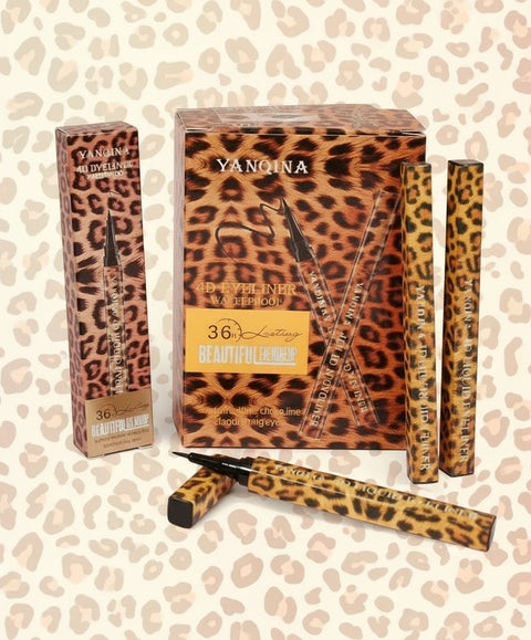 4D Liquid Cheetah Eyeliner waterproof