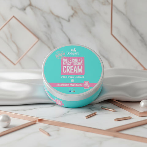 Soapex Face & Hand Nourishing Moisturising Cream with Aloe Vera extract