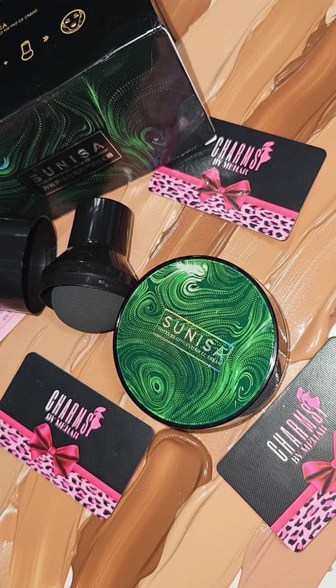 Sunisa Mashroom Head Air Cushion Foundation + Cc Cream + concealer